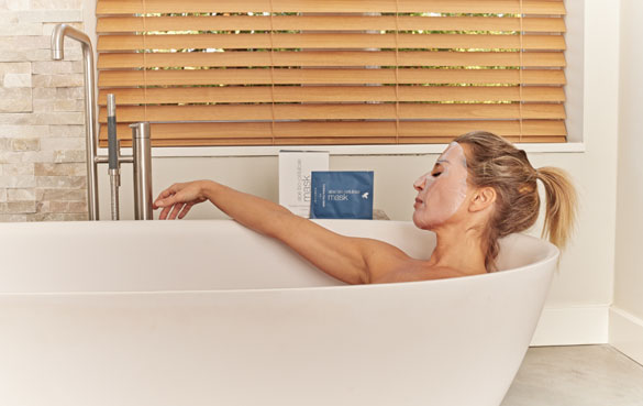 Forevers aloe bio-cellulose mask frisker opp trett vinterhud.